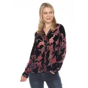 NEW AZI burnout blouse in multi